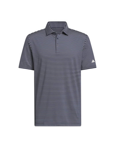 adidas men golf Performance two-colour stripe JY5437 Polo Shirt
