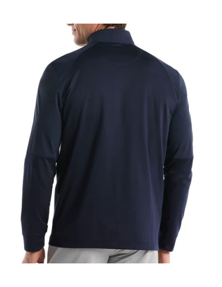 Sudadera golf hombre Penguin Mixed Media 1/4 Zip OGKSG049