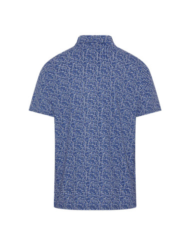Penguin Color Theory Gingham men golf Polo shirt OGKSG036