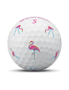 Bolas golf TaylorMade TP5 pix Flamingo Edición Limitada 2