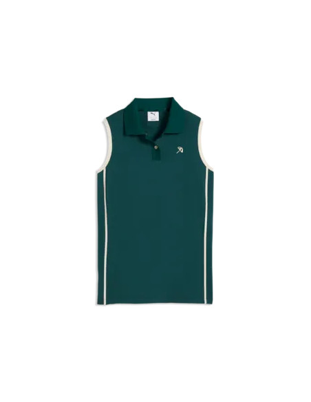 Puma X Arnold Palmer Modalon Piped Sleeveless women golf Polo shirt