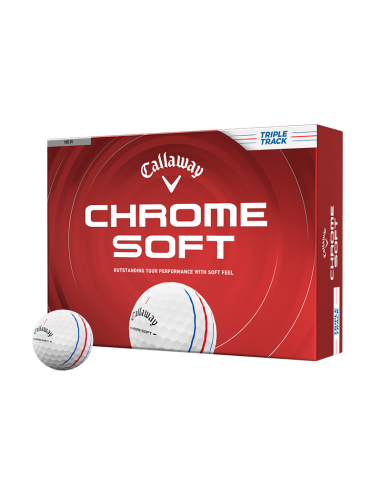 Callaway Chrome Soft Triple Track 3.0 golf Balls