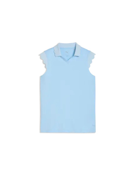 Polo golf mujer Puma Scallop 636191