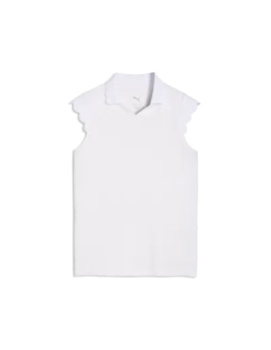 Polo golf mujer Puma Scallop 636191