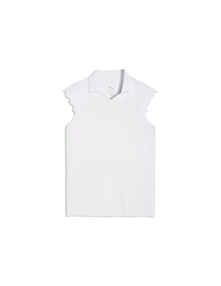 Polo golf mujer Puma Scallop 636191