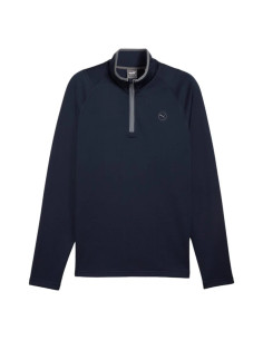 Puma Waffle Fleece 1/4 Zip men golf Sweatshirt 626982 2