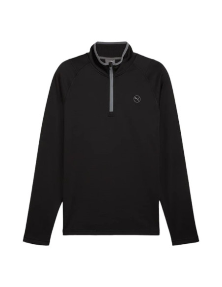 Sudadera golf hombre Puma Waffle Fleece 1/4 Zip 626982