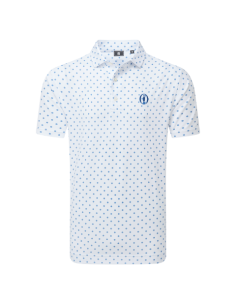 Footjoy golf 154th Open Championship Ditsy Polo Shirt
