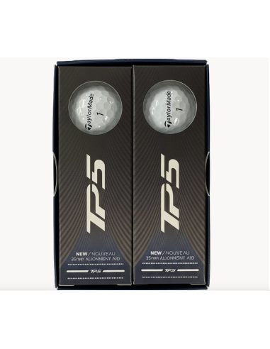 TaylorMade golf TP5/TP5x pack 6 Balls
