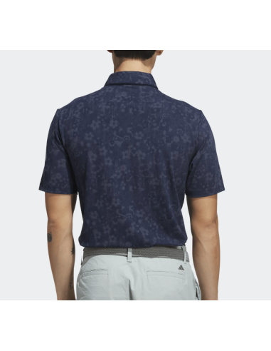 adidas Ultimate Climacool Butterspun Blossom Print golf polo shirt