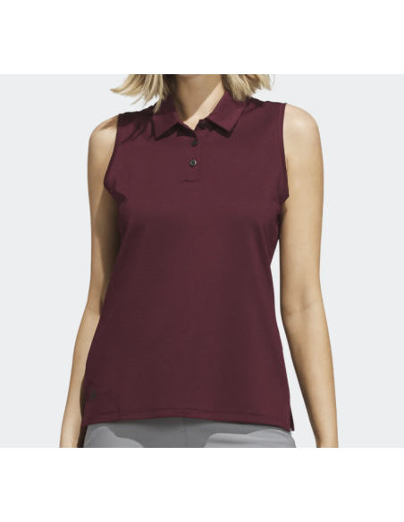 Polo adidas golf mujer Solid Ottoman Sleeveless