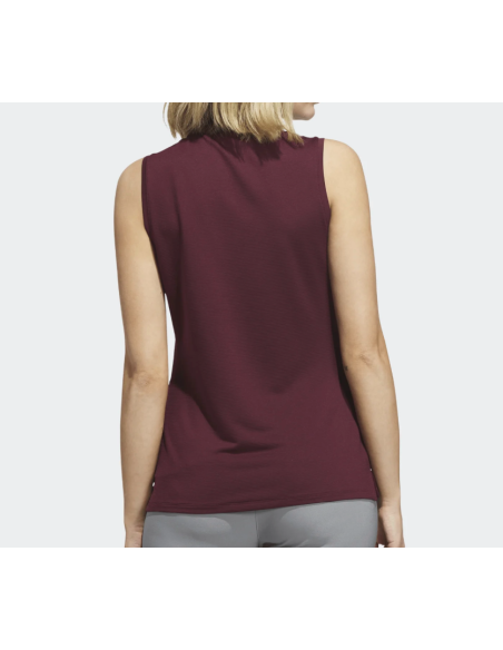 Polo adidas golf mujer Solid Ottoman Sleeveless