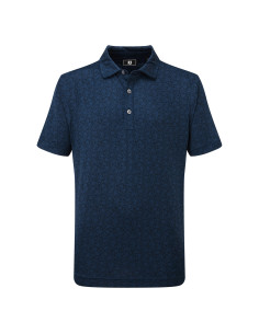 Footjoy Painted Floral Lisle boy golf Polo shirt 34229