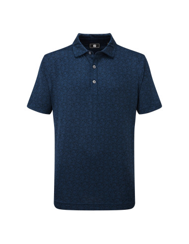 Footjoy Painted Floral Lisle boy golf Polo shirt 34229