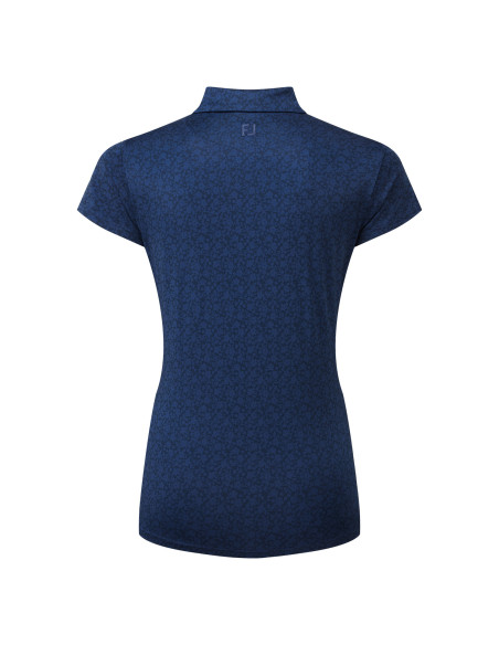 Polo Golf Mujer Footjoy Painted Floral Lisle 34201