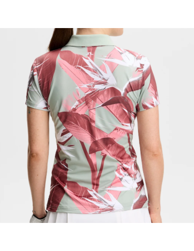 Polo J. Lindeberg Tour Tech Print golf mujer