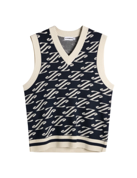 Chaleco J. Lindeberg Anton Jacquard golf hombre