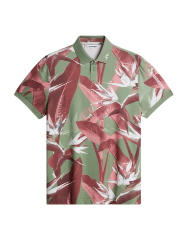 Polo J. Lindeberg Tour Tech Print golf hombre