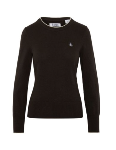 Sudadera Penguin LS Solid Floral golf mujer