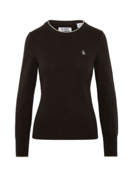 Penguin LS Solid Floral women golf Sweatshirt