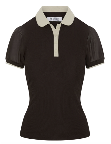 Polo Penguin W/Lace Sleeves golf mujer