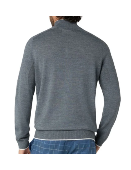 Penguin Heritage Mock men golf Sweatshirt