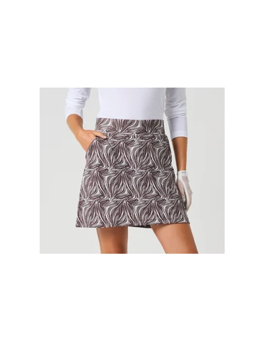 Daily Sports Printed Dull Pull-on women golf Skirt