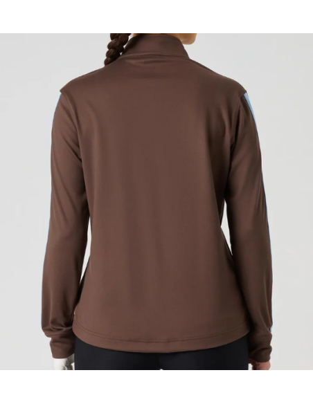 Daily Sports Peach Long Sleeve women golf Polo shirt 1000908