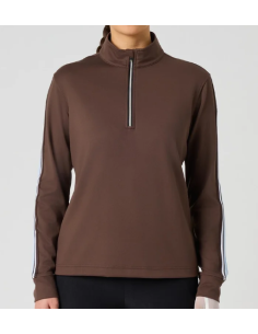Daily Sports Peach Long Sleeve women golf Polo shirt 1000908