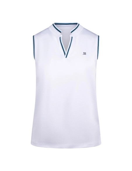 Daily Sports Round Neck Sleeveless Women Golf Polo shirt 1000845