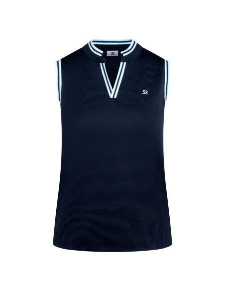 Daily Sports Round Neck Sleeveless Women Golf Polo shirt 1000845