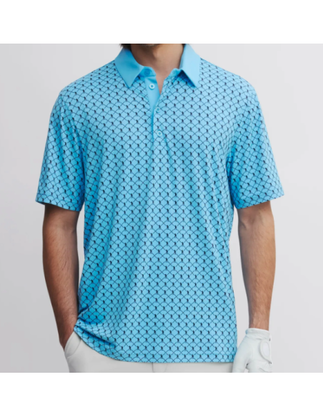 SEVE men golf Icon Allover Polo shirt 261010044