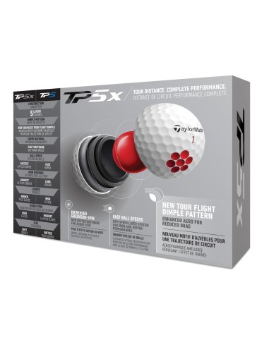 TaylorMade TP5X Balls